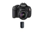 Canon EOS Rebel T3i Camera w/18-55mm Lens, Bundle w/55-250mm STM Lens