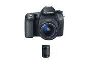 Canon EOS 70D Camera with 18-55mm STM Lens, Bundle with 55-250mm STM Lens