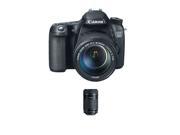 Canon EOS 70D Camera w/18-135mm STM Lens, Bundle w/55-250mm STM Lens #8469B016L3