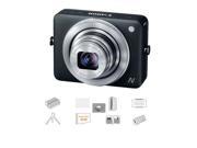Canon PowerShot N Digital Camera, 12.1 Megapixel With Advanced Accessory Kit