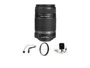 Canon EF-S 55-250mm f/4-5.6 IS Lens/Filter BUNDLE, USA #2044B002 K