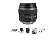Canon EF-S 60mm f2.8 Compact Macro AutoFocus Lens, USA with With Pro Bundle-