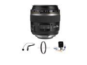 Canon EF-S 60mm f2.8 Compact Macro AutoFocus Lens, USA #0284B002 -BUNDLE-