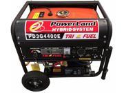 UPC 853434004188 product image for POWERLAND HYBRID 4400 WATT TRI FUEL (GASOLINE / PROPANE/NG) GENERATOR 7.5HP ELEC | upcitemdb.com