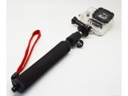 Aluminum Alloy Monopod w/ Tripod Mount Adapter for GoPro Hero 2 / 3 / Nikon / Canon / Sony - Black