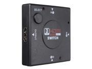 3 Port 1080P Square HDMI Converter Switcher Splitter for HD DVD SKY STB PS3 Xbox36