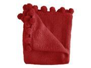 Jubilee Red Boucle Throw
