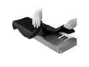 On Stage 61 76 Key Keyboard Dust Cover Black