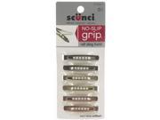Scunci Snap Clips Oval 6Ct 6805 1366