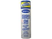 Sprayway SW841R 15Z Stainless Steel Cleaner 15 oz. - Pack of