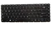 Igoodo® Laptop Black Backlit Keyboard Without Frame For Toshiba Satellite H000069210 0KN0 VP4US12 MP 13R53USJ528 Backlight Light LED Notebook US