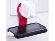 Topwin Mobile Phone Holder Hangs Wall Charger Convenient Charging Rack Shelf