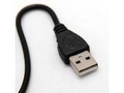 Topwin 2ft Long USB 2.0 Male to Female Extension Extended Black Data Cable