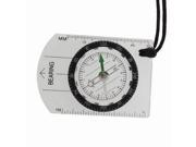 Topwin Mini All in 1 Outdoor Hiking Camping Baseplate Compass Map MM INCH Measure Ruler