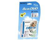 SONY DVD-R 1.4Gb 8cm 30min Pk 4+1 camcorder disc recordable mini discs