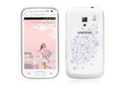 Samsung Galaxy S3 Mini VE GT i8200 White La Fleur FACTORY UNLOCKED 8GB 4.0 5MP