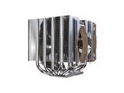 ID COOLING SE 205 Monster Twin Tower Heatsink Design with 5 pieces 8mm Heatpipe one 140mm and one 120mm PWM Fan with Noise Absorption Copper Base Nickle Pla