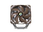ID COOLING FI VC 180W Super Performance CPU Cooler with Vapor Chamber Technology FDB Bearing Fan Nickle Plated Tower Heatsink 120mm 4*8mm Heatpipe Compati