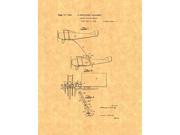 Aerial-filling Device Patent Art Print