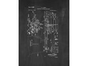 Projectile Dispenser For Blimps Patent Art Chalkboard