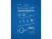 Medical Catheter Patent Art Blueprint