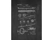 Medical Catheter Patent Art Chalkboard