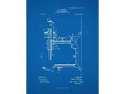 Ophthalmoscope Patent Art Blueprint