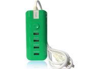 4 ports usb wall charger for cellphone,MP3,Ipad,tablet PC and so on