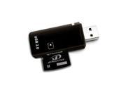 Black USB 2.0 xD Memory Card Reader adapter fits 1GB 2G