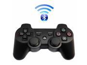 Bluetooth Wireless Double Vibration Controller Remote Console for Sony PS3 Black
