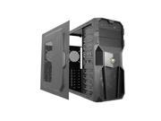 COUGAR MX200 Steel ATX Mid Tower Computer Case 2x 5.25in Bays Black