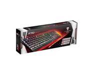 USB Illuminated LED 7 Color Backlight Ergonomic Gaming Keyboard Mechanical