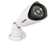 ZOSI New 4pcs*1000TVL Camera with 2PCS Array IR LEDs Day night long Night Vision 120ft waterproof indoor outdoor CCTV Security camera kit