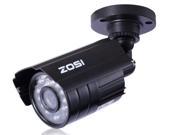 ZOSI New Arrival HD 800TVL 24 IR LEDs CCTV Camera Home Security Color CMOS Day Night Waterproof Bullet Camera