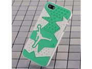 3BE Inc. Jordan Basketball Shoe Sole Case for iPhone 5/5S - Jordan-J6b Jordan 6th Gen Green/White