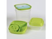 Fit Fresh Fresh Selects Salad Side Lunch Containers Set of 2