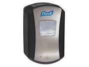Purell 132804 LTX 7 Hands free Sanitizer Dispenser Automatic 23.7 fl oz 700 mL Black Chrome 1 Each