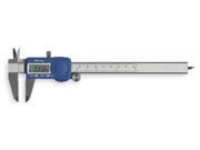 WESTWARD 1AAU4 Digital Caliper, 0-6 In, 1.5 In Deep Jaw