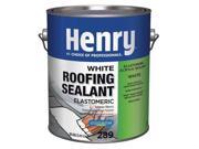 HENRY HE289GR046 Roofing Sealant, .9 gal., White