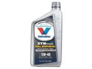 VALVOLINE Motor Oil Full Synthetic 32 oz. 5W 40 VV966