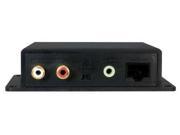 Stereo Mini Audio Extender Cat5E