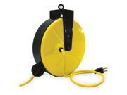 Cord Reel Single Outlet 16 3 30Ft Yellow