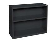 Sandusky Lee Bookcase, Steel 30"x34" Black, BA10341230-09