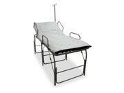 FSI F EM 560A HBSR Medical Field Cot with IV Pole Blue