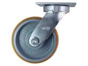 Kingpinless Swivel Plate Caster Polyurethane 2500 lb CDP G 26