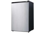 Dayton Compact Refrigerator 4.4 cu. ft. Stainless Steel 33NR80