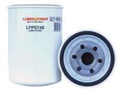 LUBERFINER LFP5748 Oil Filter Spin On 7in.H. 4 13 64in.dia.