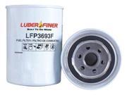 LUBERFINER LFP3693F Fuel Filter 5 1 8in.H.3 13 16in.dia.