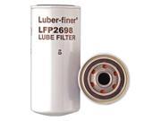 LUBERFINER LFP2698 Oil Filter 6 57 64in.H. 3 51 64in.dia.