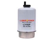 LUBERFINER L3102F Fuel Filter 5 3 4in.H.3 1 4in.dia.